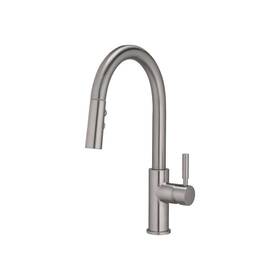 97553-0604 Ace Trading - Homewerks 5 China Oakbrook Vela One Handle Brushed Nickel Pull-down Kitchen Faucet