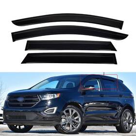 Kye1650 Aceride Window Visors For 2015-2024 Ford Edge Rain Guards Sun Shields Defl