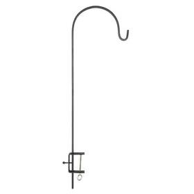 Tsw-02 Achla Designs 41.5 Inch Tall Black Powder Coat Iron Deck Rail Shepherds Pole