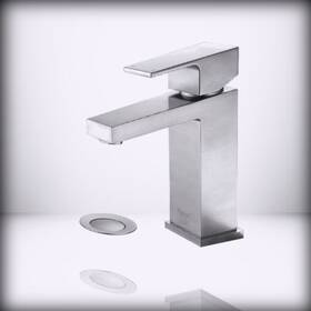 Ksb1112 Act Packaging Inc Single Hole Bathroom Faucet Brushed Nickel For Oakland Single-handle