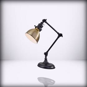 3908-26 Adesso Desk Lamp 60 Black For