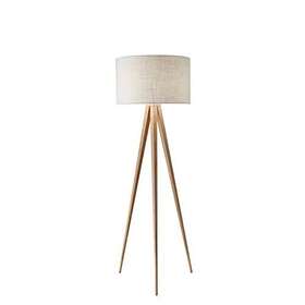 6424-12 Adesso 798919642427 Director Floor Lamp 60.25 Inch 150 W Incandescent/equiv. Cfl