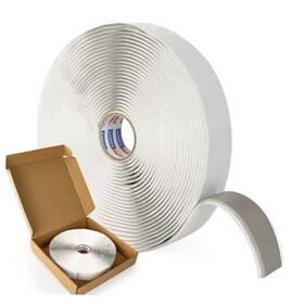 Ad-bk-jt-0.7-1roll Adhes Tape Premium Butyl Sealant 3/4 Inch X 30 Ftx 1/8 Gray Rubber