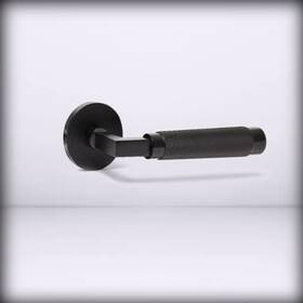 Ahi63048 Explore Hardware - London Collection Solid Brass Lever Si Ma Matte Black And