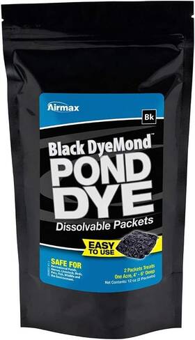 530359 Airmax Pond Dye Packets Black Dyemond Colorant For - 2