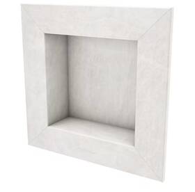 Item-973 Akdy Sn001-2 17 Inch W X H 4 D Square Shower Niche In Dune