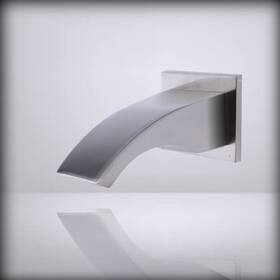 Ab3301-bn Alfi Brand - Ab3301 Curved Wallmount Tub Filler Bathroom Spo H 2 3/8 X D 6
