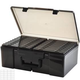 Al-ph5x7 Alink Photo Storage Box 5 Inch X 7 With Handle 18 Pcs Black -