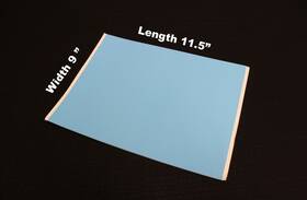 As-pclg-36 All-stick 36 Pc Large All- Jumbo 2 Sided Tape Mounting Sheet Weather Proof Free S/h