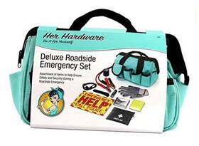 38203 Allied International Deluxe Roadside Emergency Kit Multi