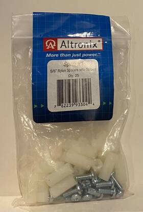 Spacer1 Altronix 5/8 Inch Nylon Spacers With Screws