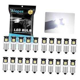 Ba9s-5050-5smd Amazenar 20 Pack 1445 Led Bulb White Dc 12v For Ba9s 1815 1816 1820 1893 1895 53 57