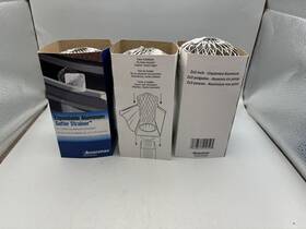 Amerimax Home Products 049821210595 Aluminum Gutter Strainer Expandable 3 Inch Lot Of