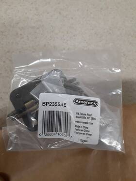 Bp2355ae Amerock Lot Of 7 Pairs 2 Inch Non Self-closing Butt Hinges Cabinet