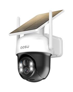 C9c2ca11 Aosu Solar Camera Security Outdoor - 100% Wire-free Camera... Fast Ship