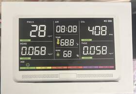 Pm2.5 Aqitech Ak22 Professional Indoor Air Quality Monitor Detector Pm2.5/pm10/co2/tvoc