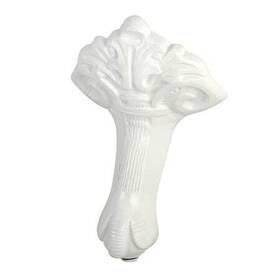 Aqua Eden 663370356162 Nhvctzbw 4 Pieces Set Bourbon Tub Feet White