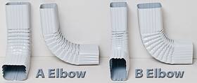 Abpdse9045 Aquabarrel Nearly 90 Degree Downspout Gutter Elbow