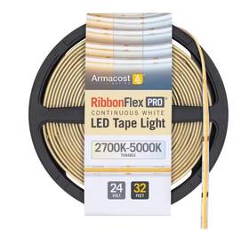 174630 Armacost Lighting Ribbonflex 24-volt 32.8ft Hardwired Led Strip Light-new Read