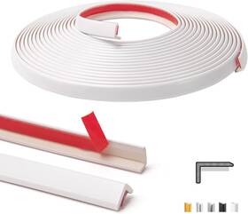 17988 Art3d 20ft Outside Vinyl Corner Trim Peel And Stick For Tile White