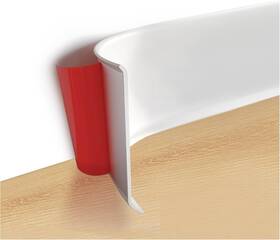 A17941 Art3d Flexible Wall Baseboard Molding Trim 4 Inch X 20 Feet White