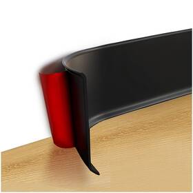 A17at942bk01usy Art3d 20ft Vinyl Wall Baseboard Trim Peel And 20 Feet Matt Black