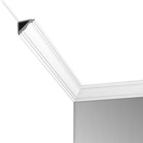 A20203 Art3d Ceiling Crown Molding Trim 10-pack 10 Pack - 56.4 X 1.5 Inch White-2