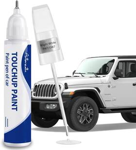Artbreath 762221233796 Bright White Pw7/gw7 Touch Up Paint For Jeep-exact Match Chips And Nicks Pain