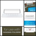 Asd456 Organize Things Insertable Plastic Tabs For Hanging Folders 806792108838