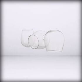 23612-60-3 Aspen Creative - Clear Barrel Glass Shade Size 5-1/2 Dia X 6 H