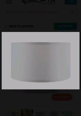 38872 Aspen Creative - Contemporary Design Drum Collapsible Uno Lamp For White