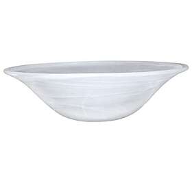 23142-11a Aspen Creative 810103380493 Alabaster Shade For Medium Base Socket Torchiere Swa