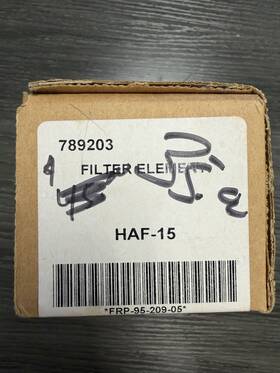Abc-haf-15-st92-bin15 Auto Body Clearance Devilbiss Haf-15 Filter Element 150 Cfm