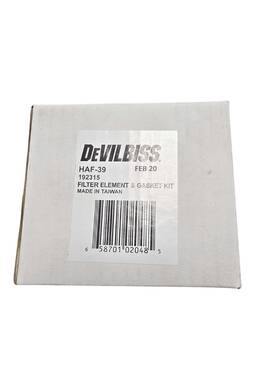 Abc-haf39-st92 Auto Body Clearance Devilbiss Haf-39 Filter Element And Gasket Kit Har-602