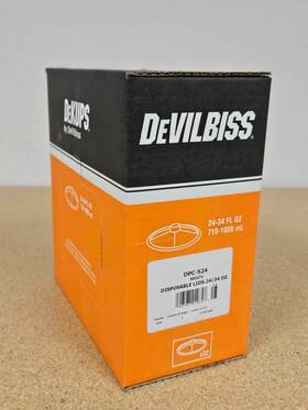 Dpc-524-st92 Auto Body Clearance Devilbiss Dekups Dpc-524 Disposable Lid For 24 Oz And 34 Gravity Feed Cup 32 Ct