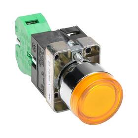 Gcx1203-42l Automationdirect Pda-b24v-g New Ship Fast Automation Direct Yellow Led Pushbutton 24v Ip65 22mm