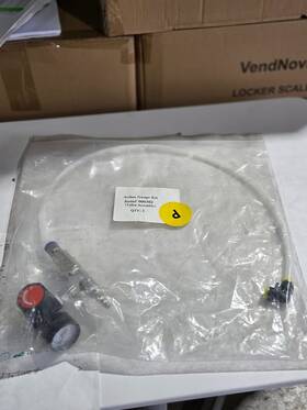060302 Ax Velox Compressor Pressure Regulator Artlux Gauge Kit