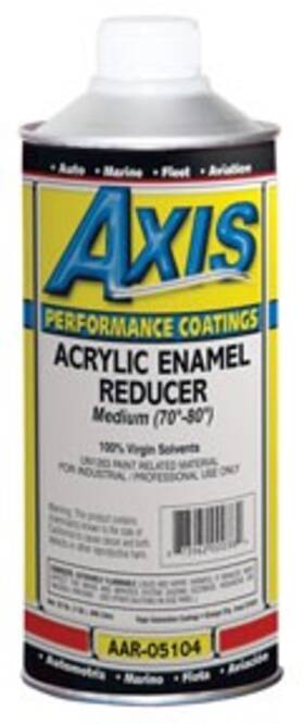 Aar0510-4 Axis Performance Coatings Acrylic Enamel Reducer Medium Quart