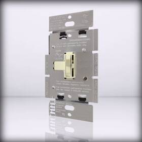 600w Ay-603p-al Lutron Toggler Incandescent Dimmer Switch 600-watt 3-way Preset Almond