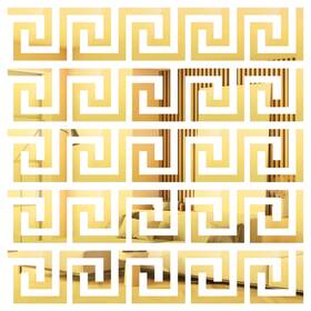 Aylbcz B0bhnj8tfd 100pcs Gold Wall Decals Peel And Stick - Metallic Vinyl Stickers