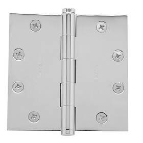 1045260i Baldwin Square Corner Hinge Polished Chrome