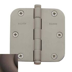 1135112i Baldwin 5/8 Inch Radius Corner Hinge Venetian Bronze