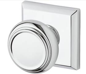 Fd.tra.tsr.260 Baldwin Fdtratsr260 Traditional Non-turning Two-sided Dummy Door Knob Set Chrome
