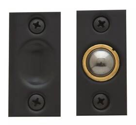 0425.102 Baldwin Hardware Brass Adjustable Ball Catch W 1 Inch X2-1/8 Strike Oil Rubbed Bronz