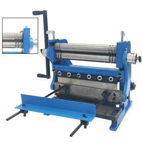 033413 Banfluxion 3-in-1 Combination Metal Plate Shearing Bending And Rolling Machine Bander 0-90