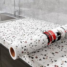X120 Bargain Bomber Tools 016071778878 Decotalk 30 Inch Terrazzo Contact Paper Countertop Peel And St