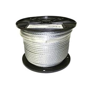 695938 Baron Galvanized Steel 1/4 Inch Dx 250 Ft. L Cable - New