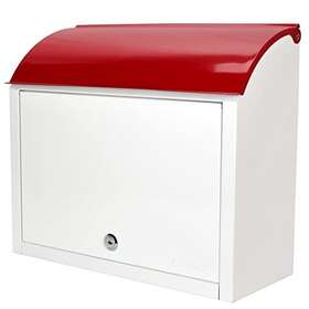 Cb13700 Barska Wall Mount Locking Mail Box With Key Lock For Home One Size Multi