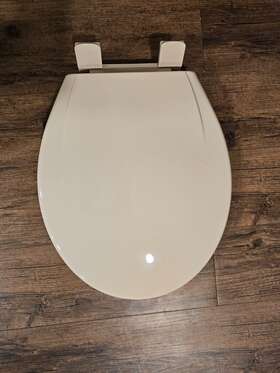 2q1r6-30 Bath D Cor Builder Grade Slow Close Plastic Toilet Seat
