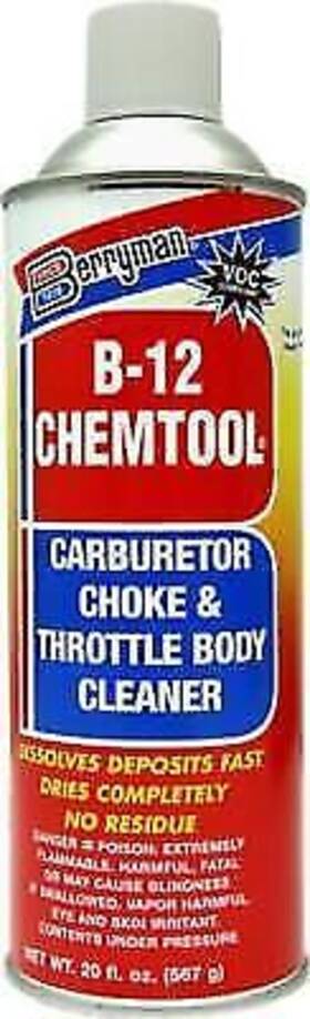 451212 Berryman B-12 Chemtool Carburetor Choke And Throttle Body Cleaner - Ca 0120c